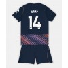 Tottenham Hotspur Archie Gray #14 Bortedraktsett Barn 2026-27 Kortermet (+ korte bukser)
